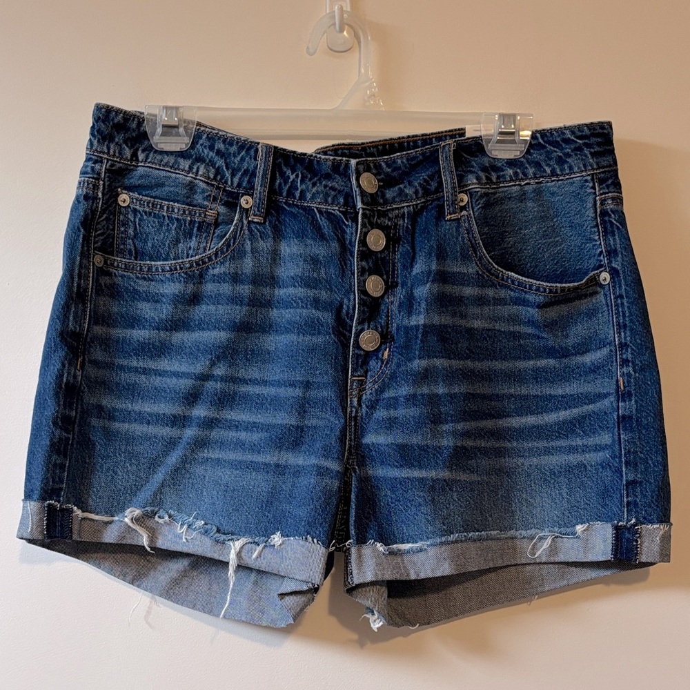 American Eagle Tomgirl Women's Blue Denim Shorts
